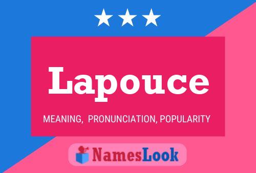 ملصق اسم Lapouce