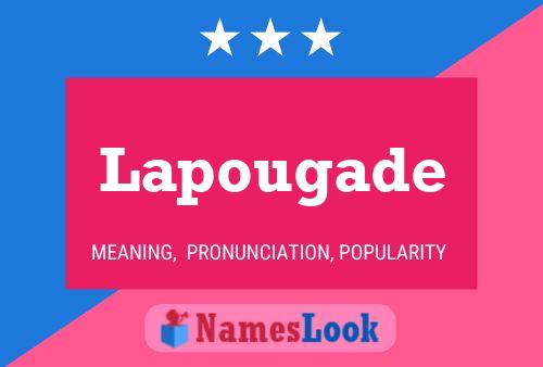 ملصق اسم Lapougade