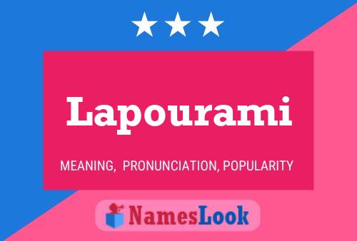 ملصق اسم Lapourami