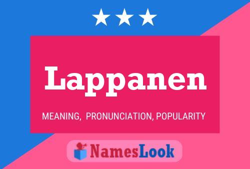 ملصق اسم Lappanen