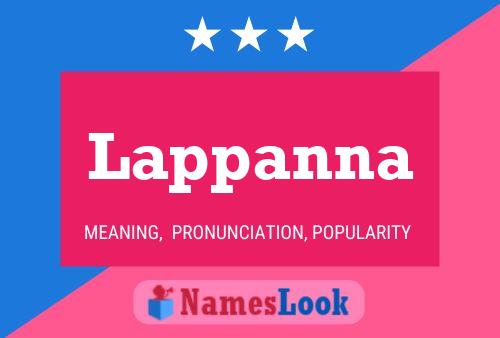 ملصق اسم Lappanna