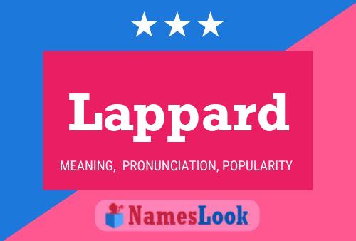 ملصق اسم Lappard