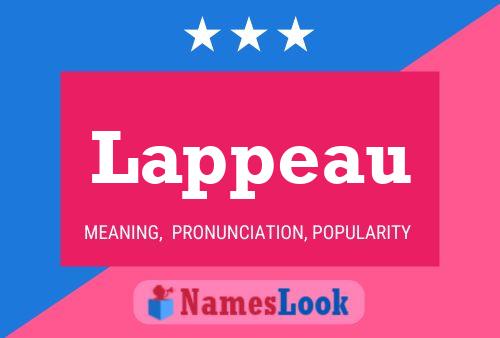 ملصق اسم Lappeau