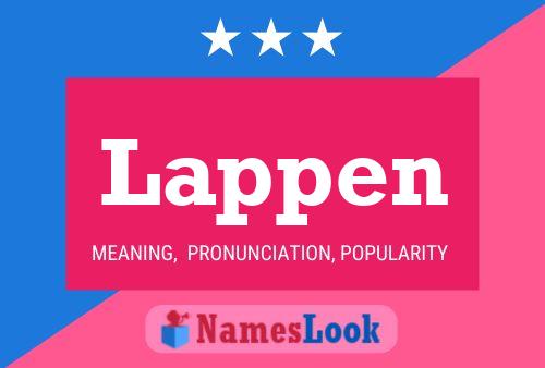 ملصق اسم Lappen