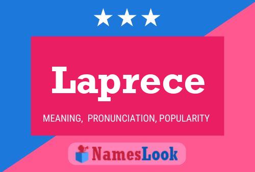 ملصق اسم Laprece