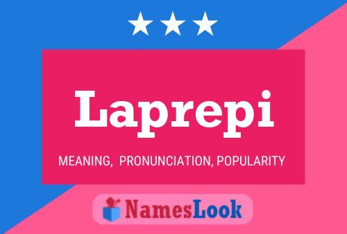 ملصق اسم Laprepi