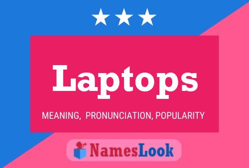 ملصق اسم Laptops