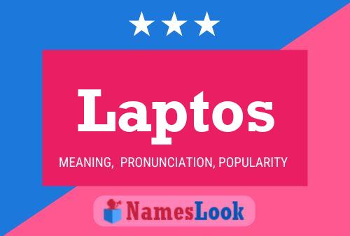 ملصق اسم Laptos