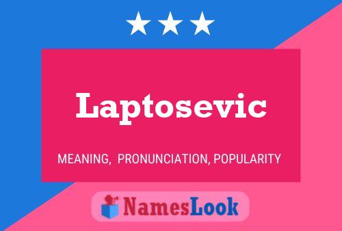 ملصق اسم Laptosevic