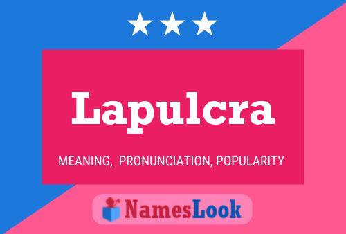 ملصق اسم Lapulcra