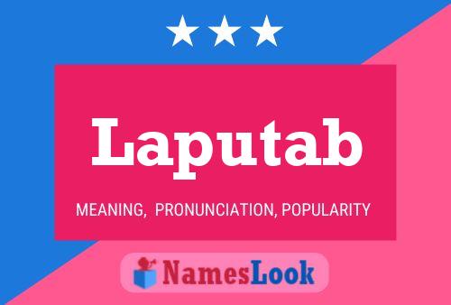 ملصق اسم Laputab