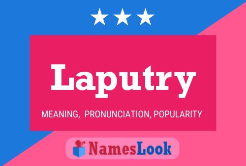 ملصق اسم Laputry