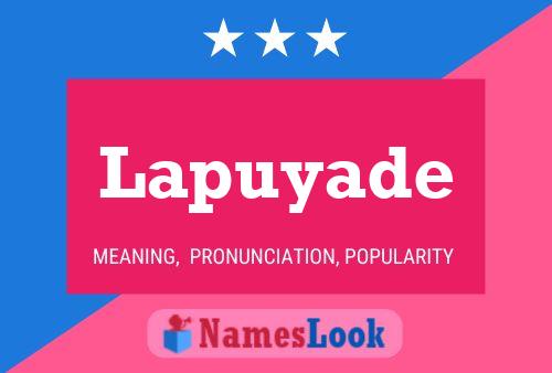 ملصق اسم Lapuyade