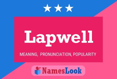 ملصق اسم Lapwell