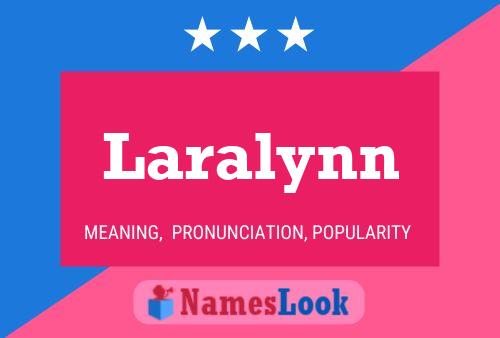 ملصق اسم Laralynn