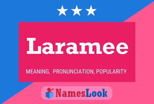 ملصق اسم Laramee