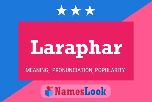 ملصق اسم Laraphar