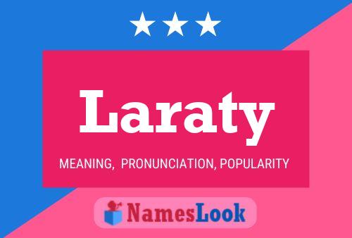 ملصق اسم Laraty