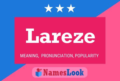 ملصق اسم Lareze