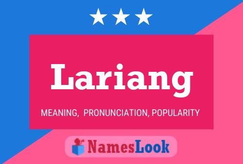 ملصق اسم Lariang