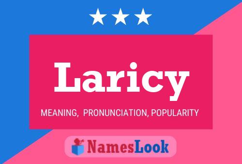 ملصق اسم Laricy