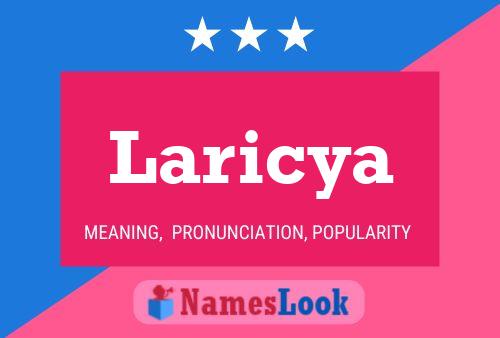 ملصق اسم Laricya