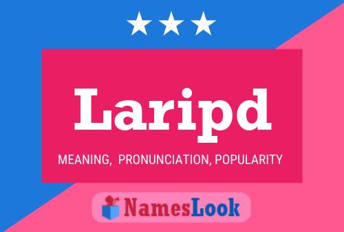 ملصق اسم Laripd