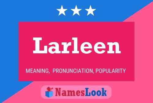 ملصق اسم Larleen