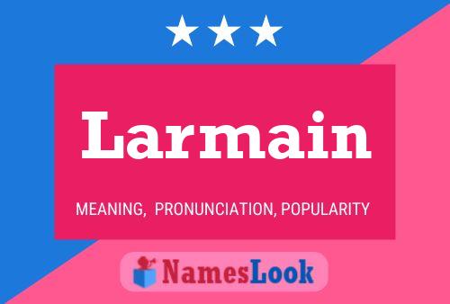 ملصق اسم Larmain