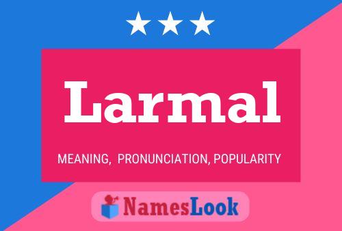 ملصق اسم Larmal