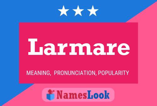 ملصق اسم Larmare