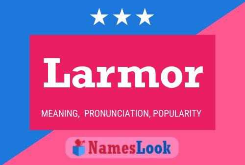 ملصق اسم Larmor