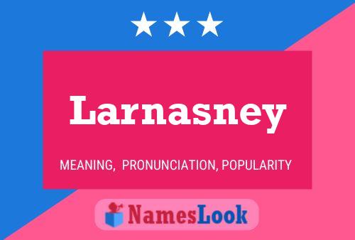 ملصق اسم Larnasney