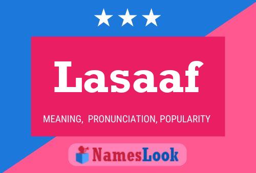 ملصق اسم Lasaaf