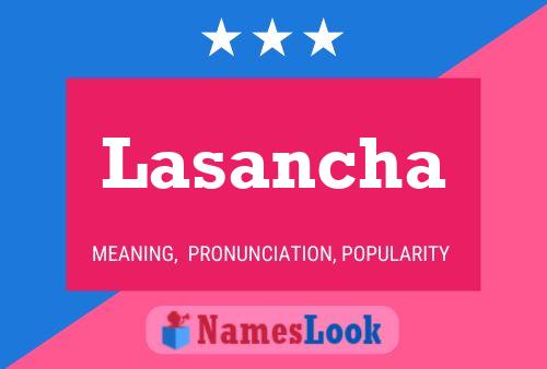 ملصق اسم Lasancha