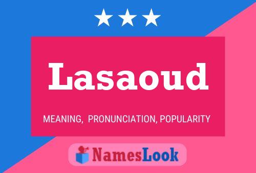 ملصق اسم Lasaoud