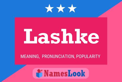 ملصق اسم Lashke