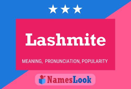 ملصق اسم Lashmite