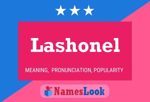 ملصق اسم Lashonel