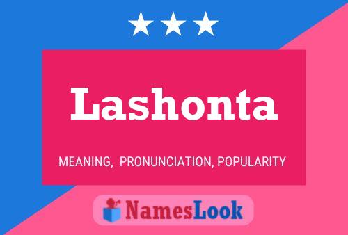 ملصق اسم Lashonta