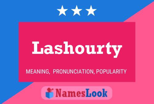 ملصق اسم Lashourty