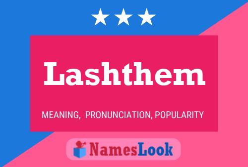 ملصق اسم Lashthem