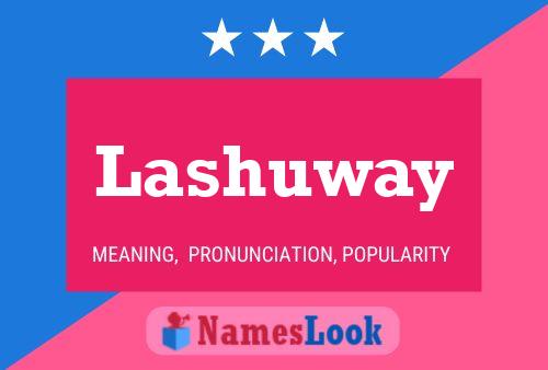 ملصق اسم Lashuway