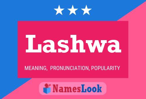 ملصق اسم Lashwa