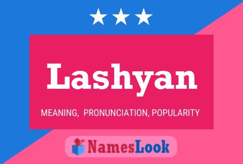 ملصق اسم Lashyan