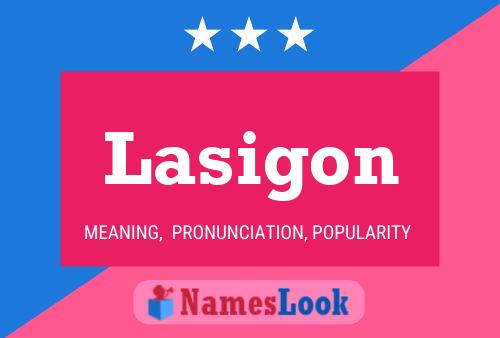 ملصق اسم Lasigon