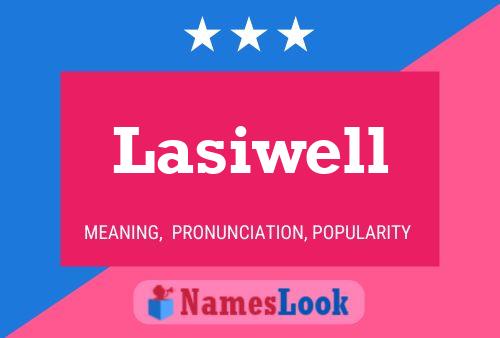 ملصق اسم Lasiwell