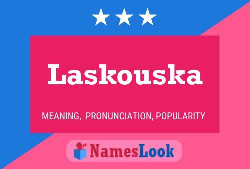 ملصق اسم Laskouska