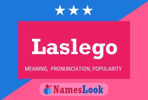 ملصق اسم Laslego