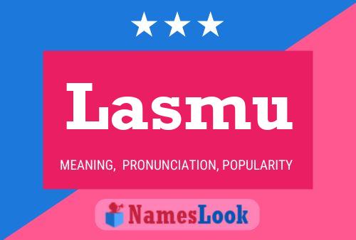 ملصق اسم Lasmu